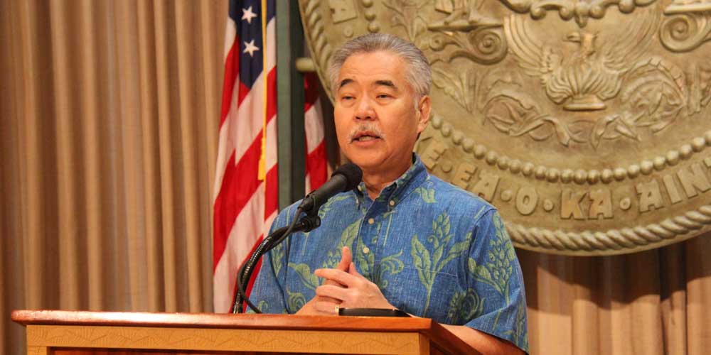 Governor David Ige