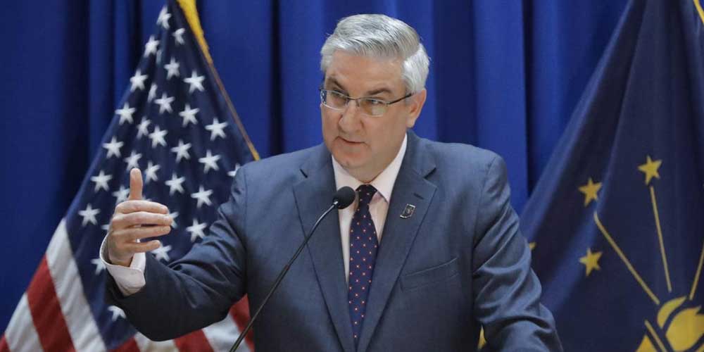 Indiana Governor Eric Holcomb