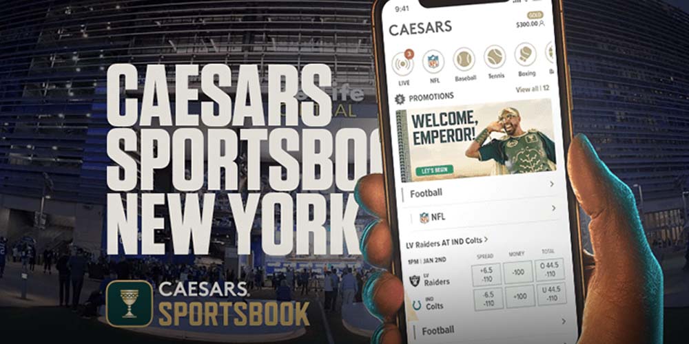 Caesars New York Mobile Betting